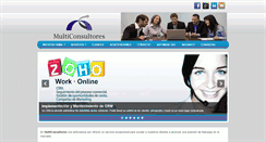 Desktop Screenshot of multiconsultores.com